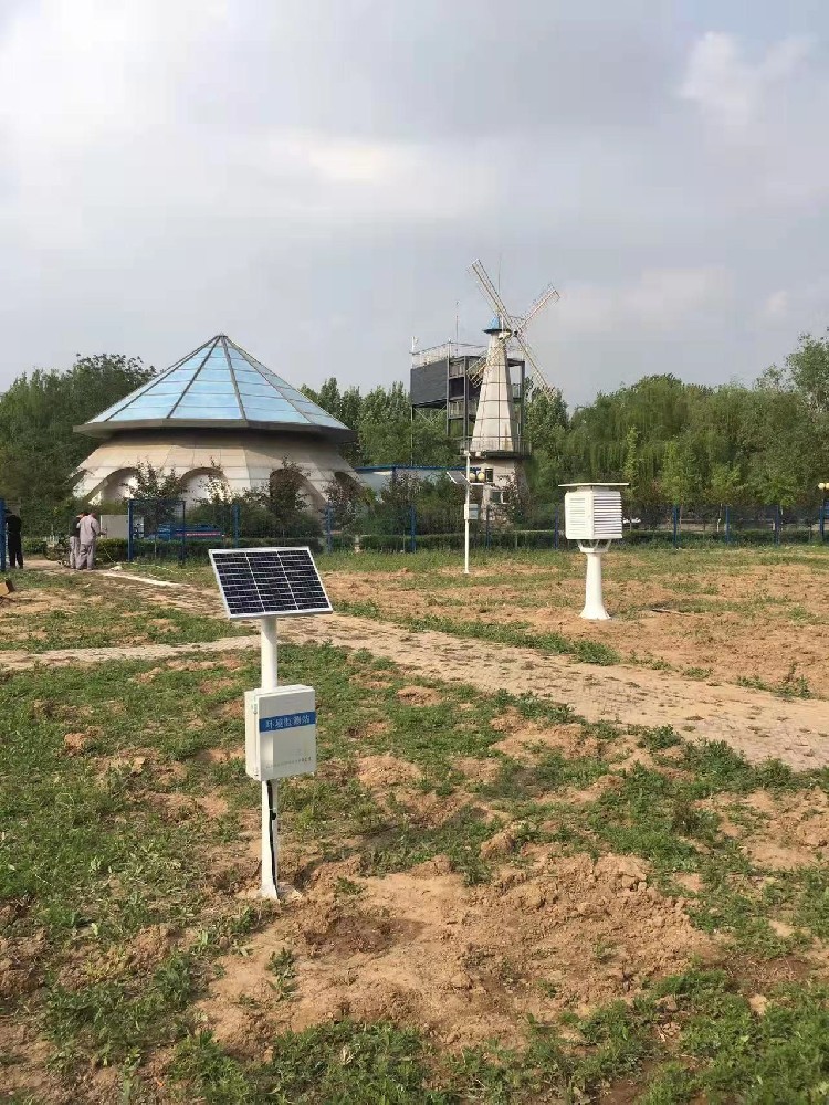 聊城大學采購的山東競道光電校園氣象站成功完成安裝